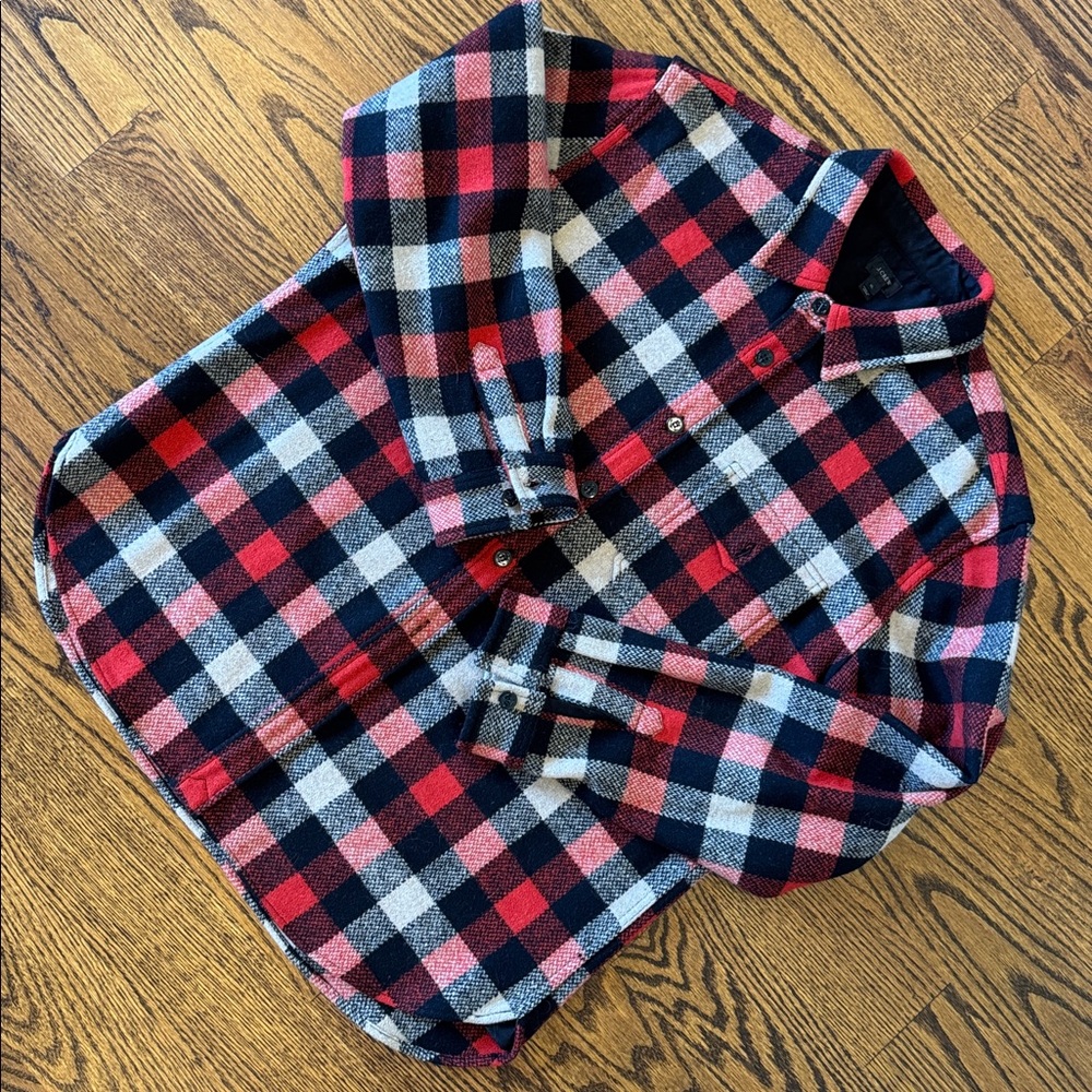J. Crew Multicolor Plaid Shirt